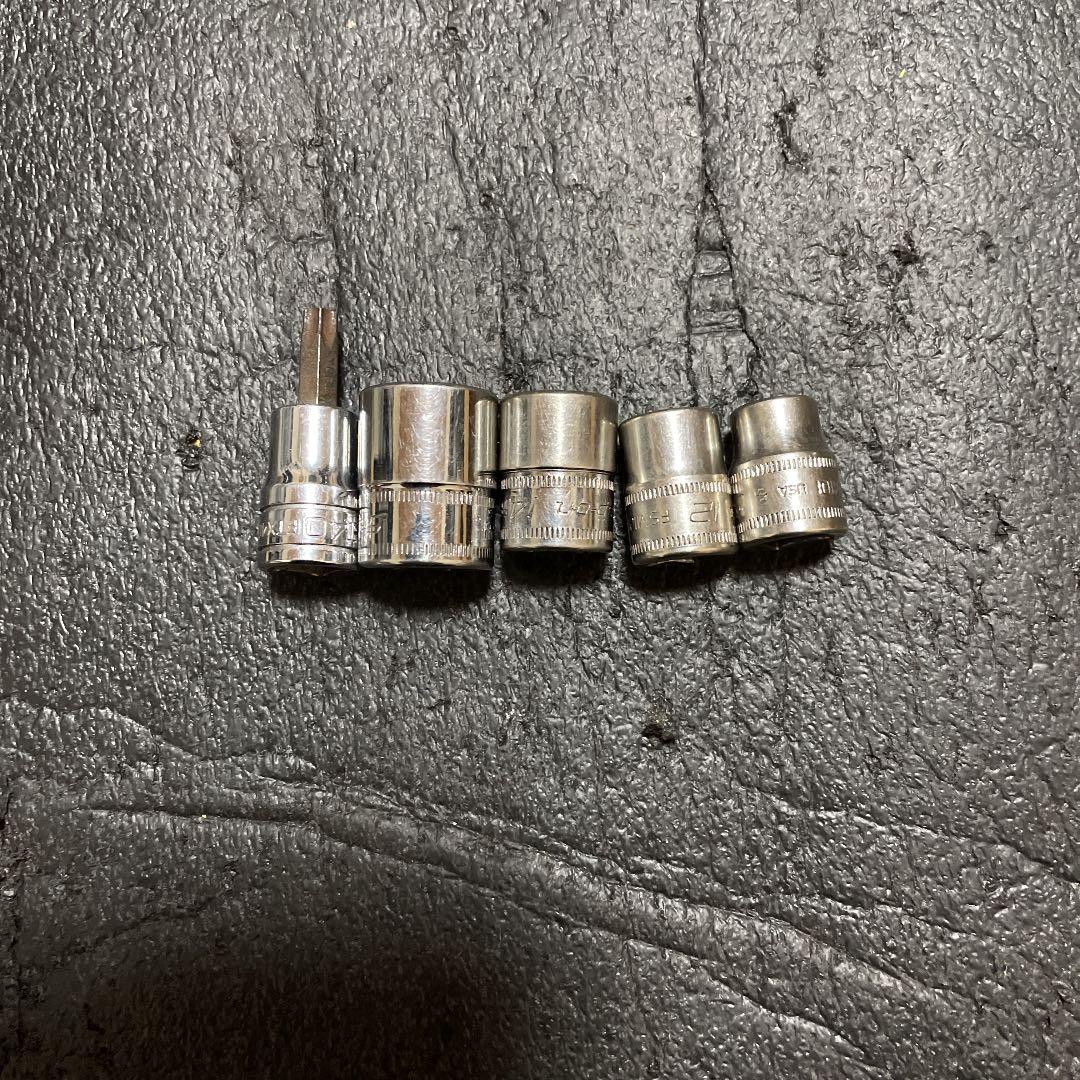 Snap-on 3/8 シャローソケット　おまけ付き