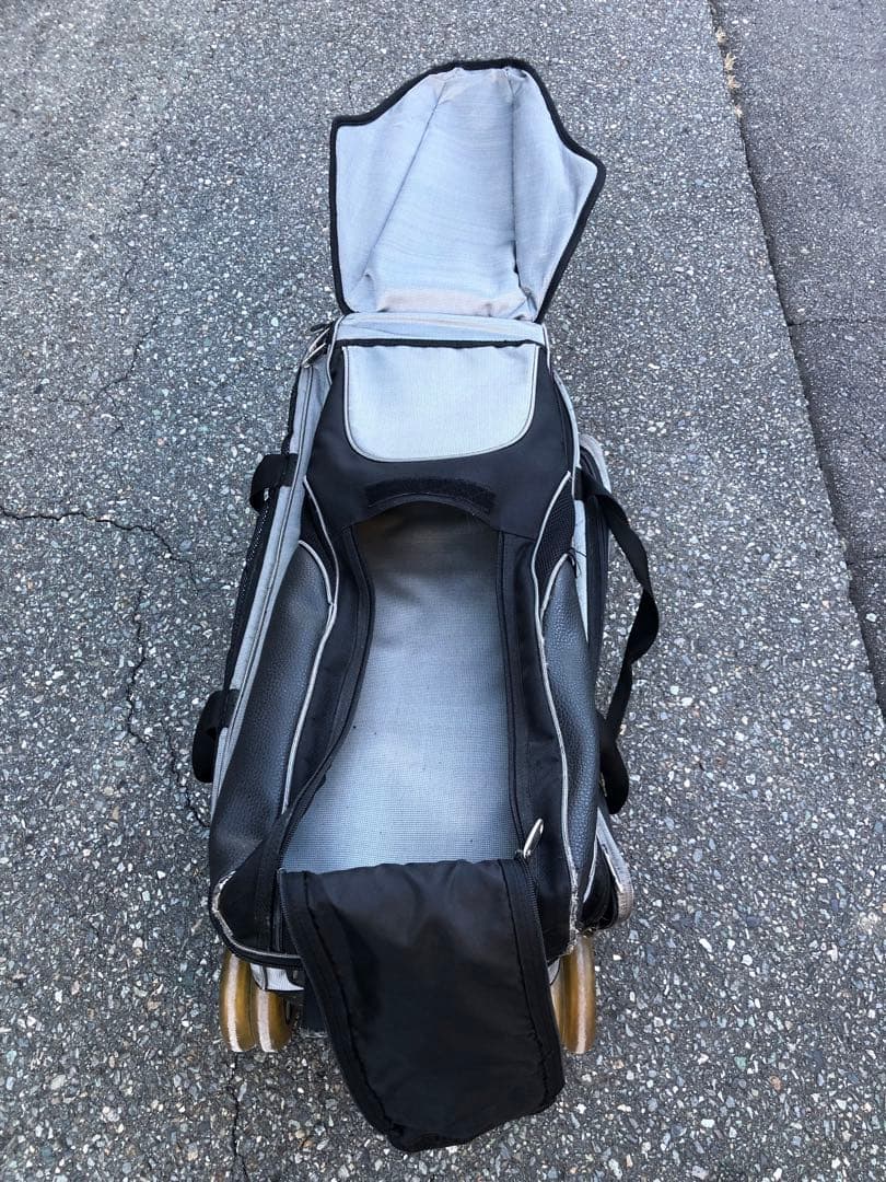 ABS PRO-AM ボウリング用バッグ 3個入れ　キャスター付き