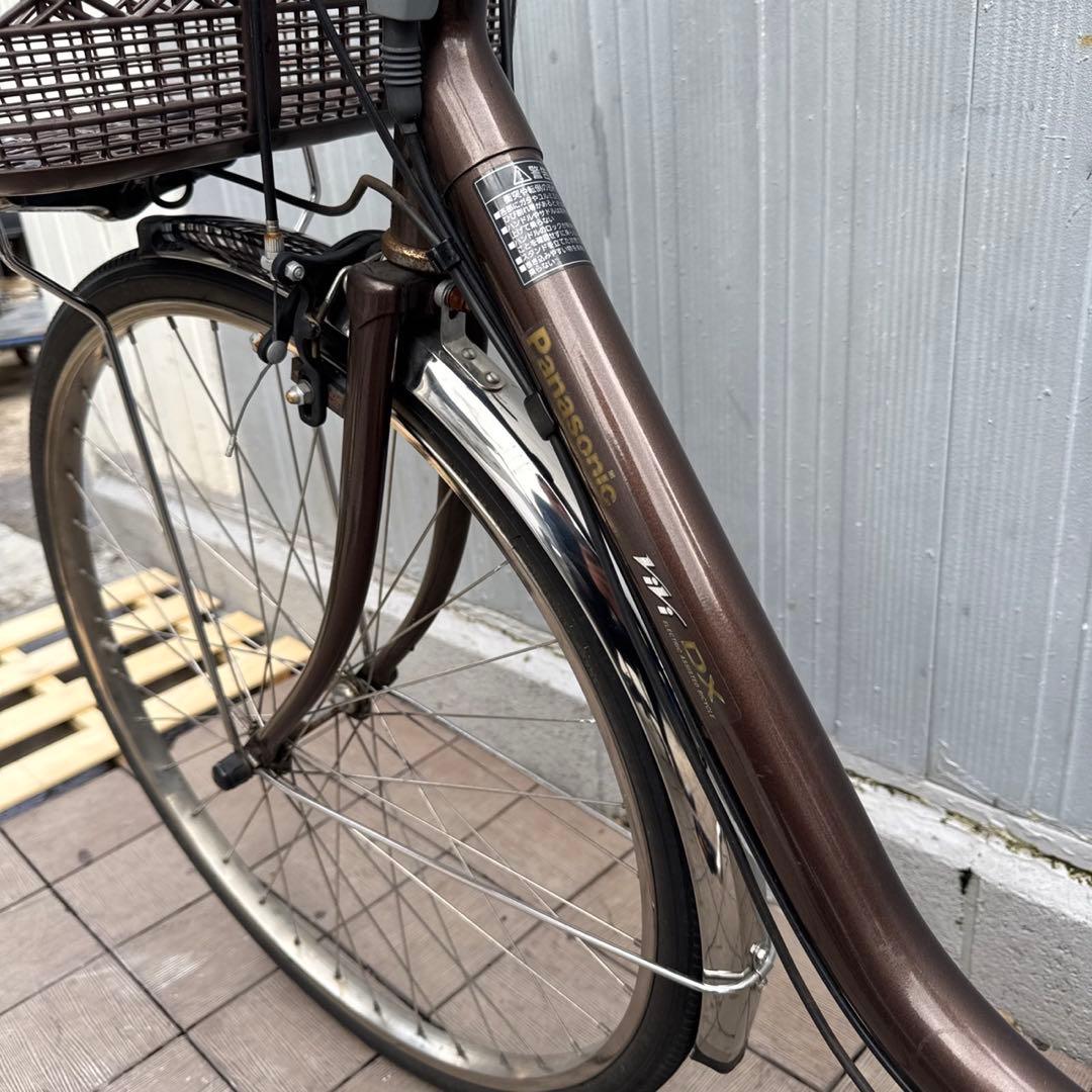 パナソニック 電動アシスト自転車 ブラウン