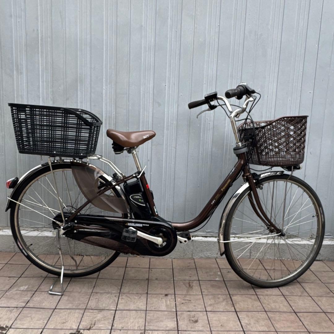 パナソニック 電動アシスト自転車 ブラウン