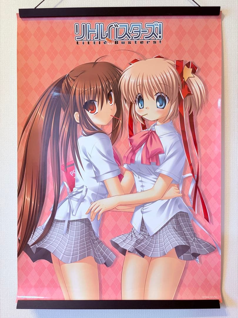 リトバス リトルバスターズ 棗鈴 神北小毬 非売品 ポスター