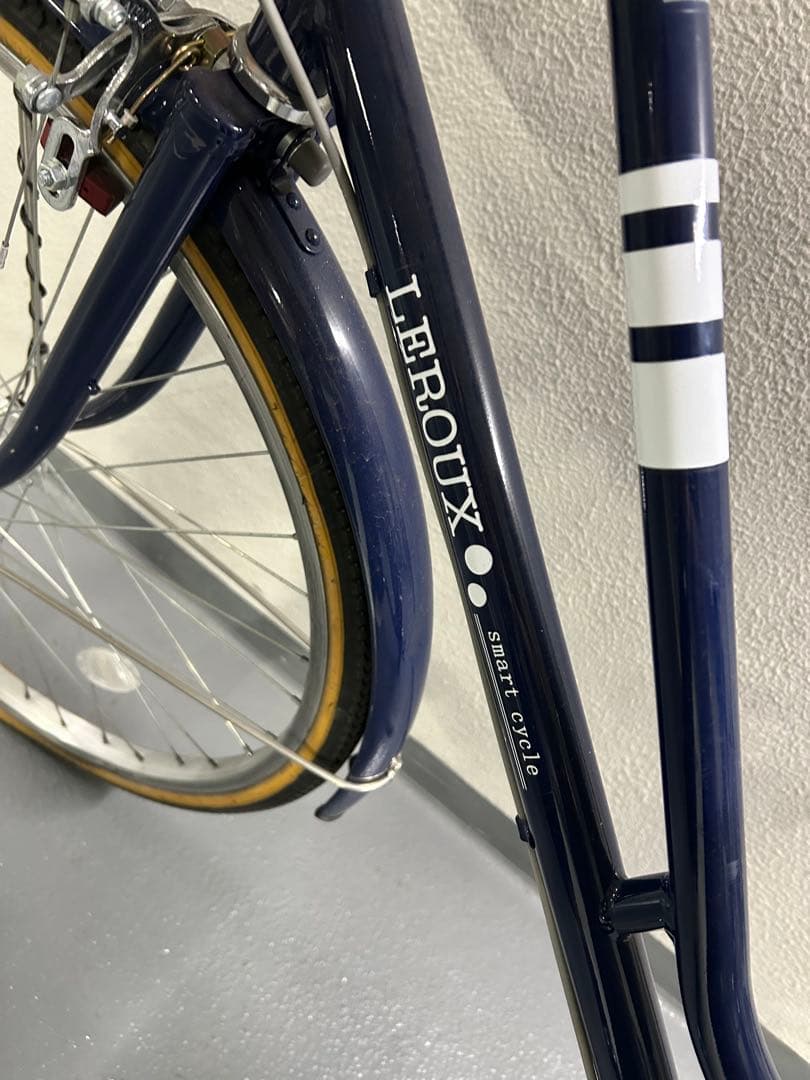 自転車 シティルルー 26インチ ネイビー