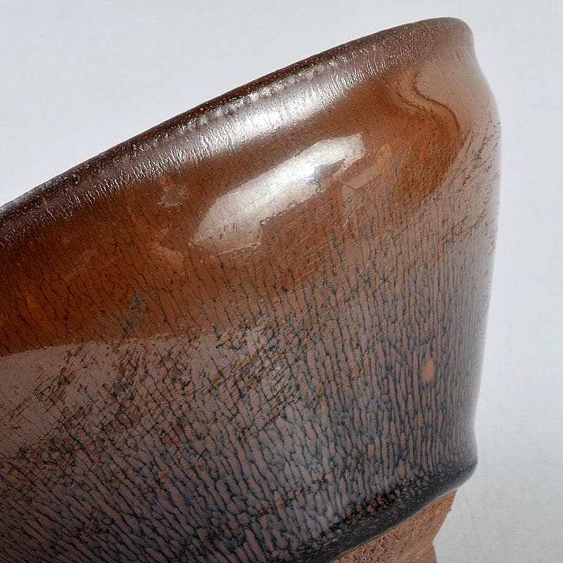 中国　南宋　建窯　禾目天目茶碗　供御銘　C　9265