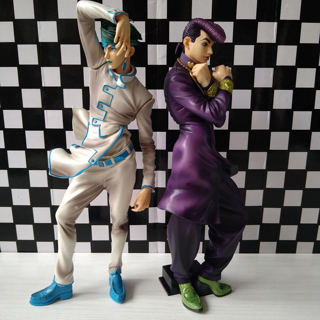 ジョジョの奇妙な冒険　フィギュア　東方仗助（台座付）　岸辺露伴　２体　セット