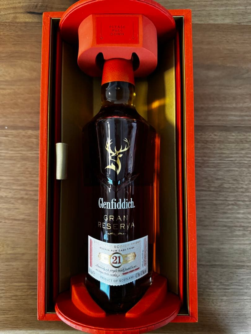 グレンフィデックグランレゼルバ21年未開栓