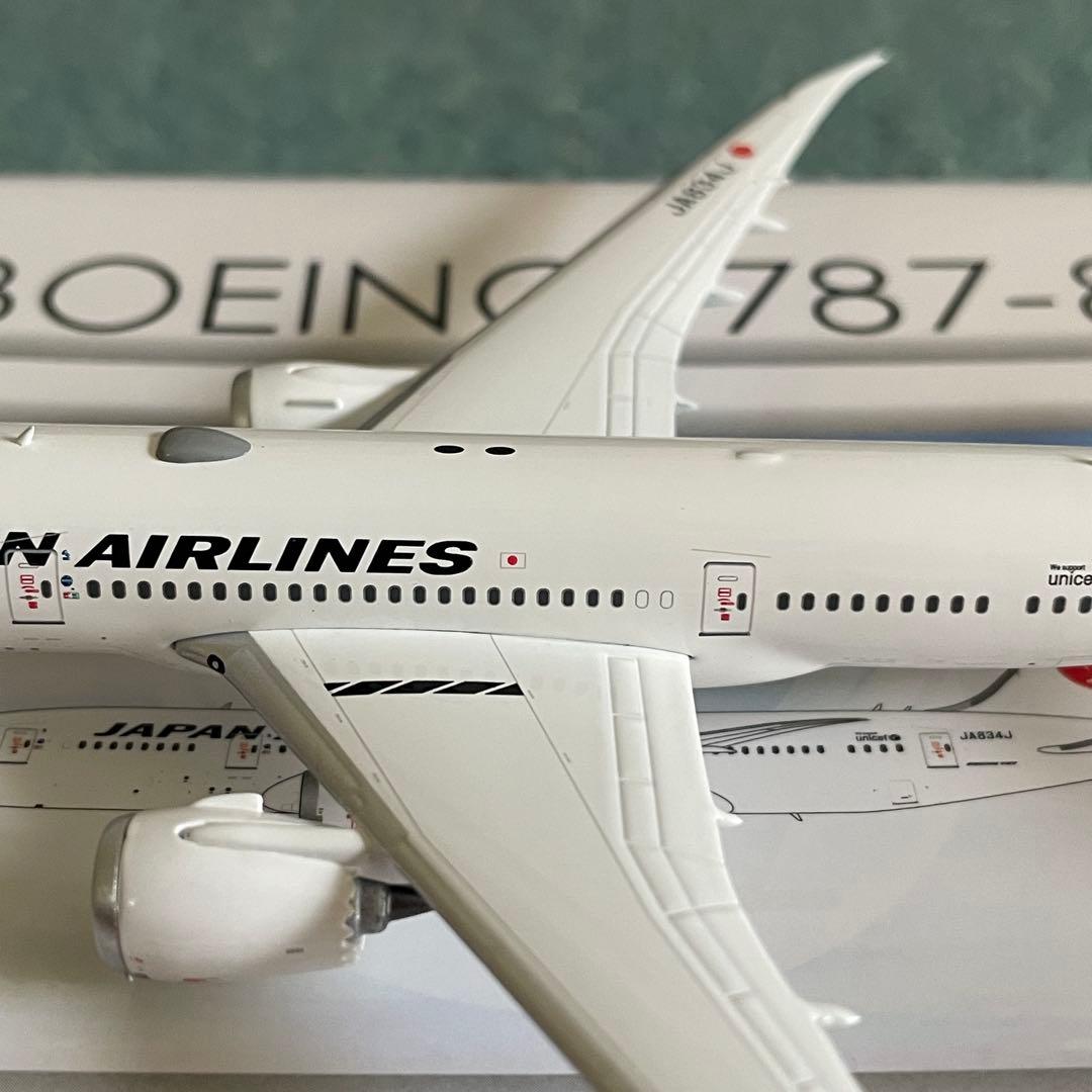 JAL 787-8 日本航空 JA834J ph 1:400