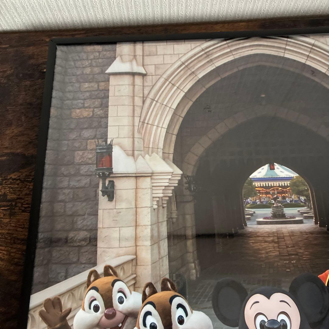 ディズニー　イマジニングザマジック　実写　フォトパネル　ポスター　額入り