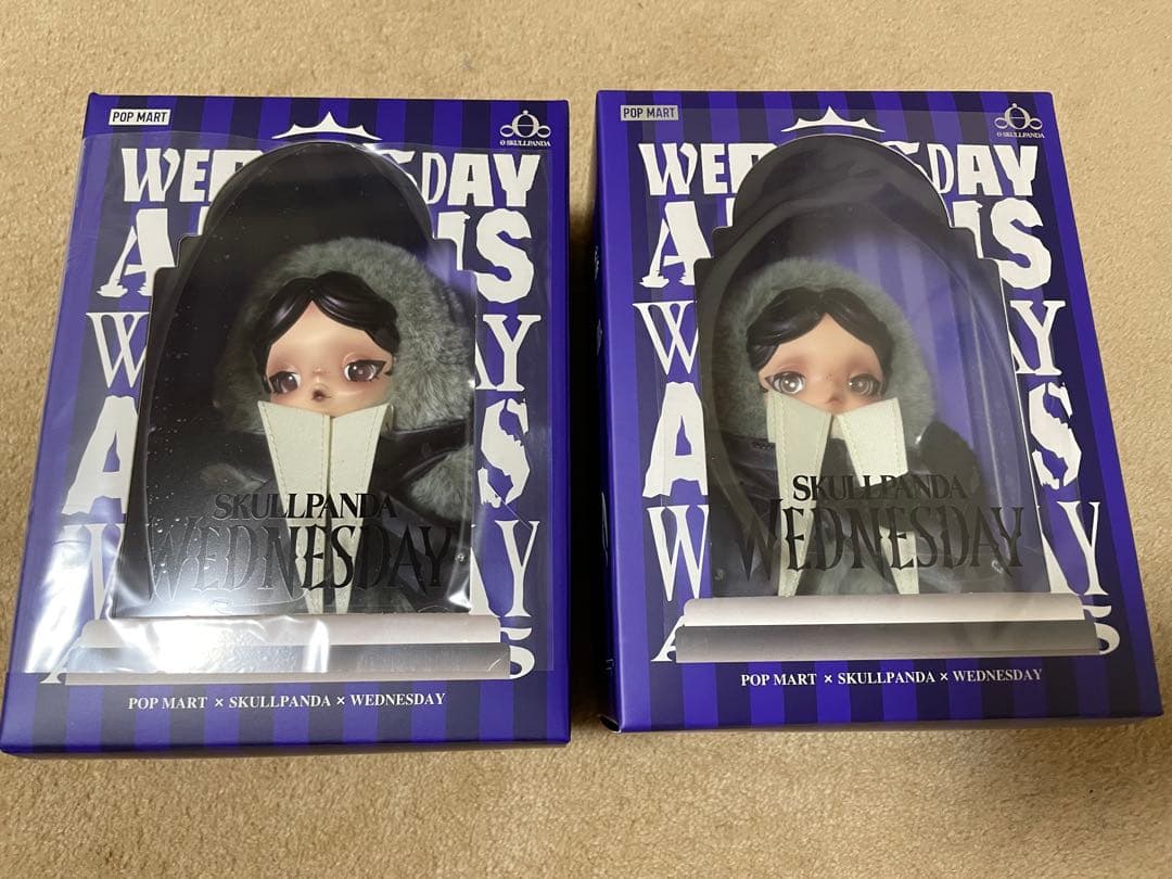 くまうさぎSKULLPANDA x Wednesday ぬいぐるみ2個