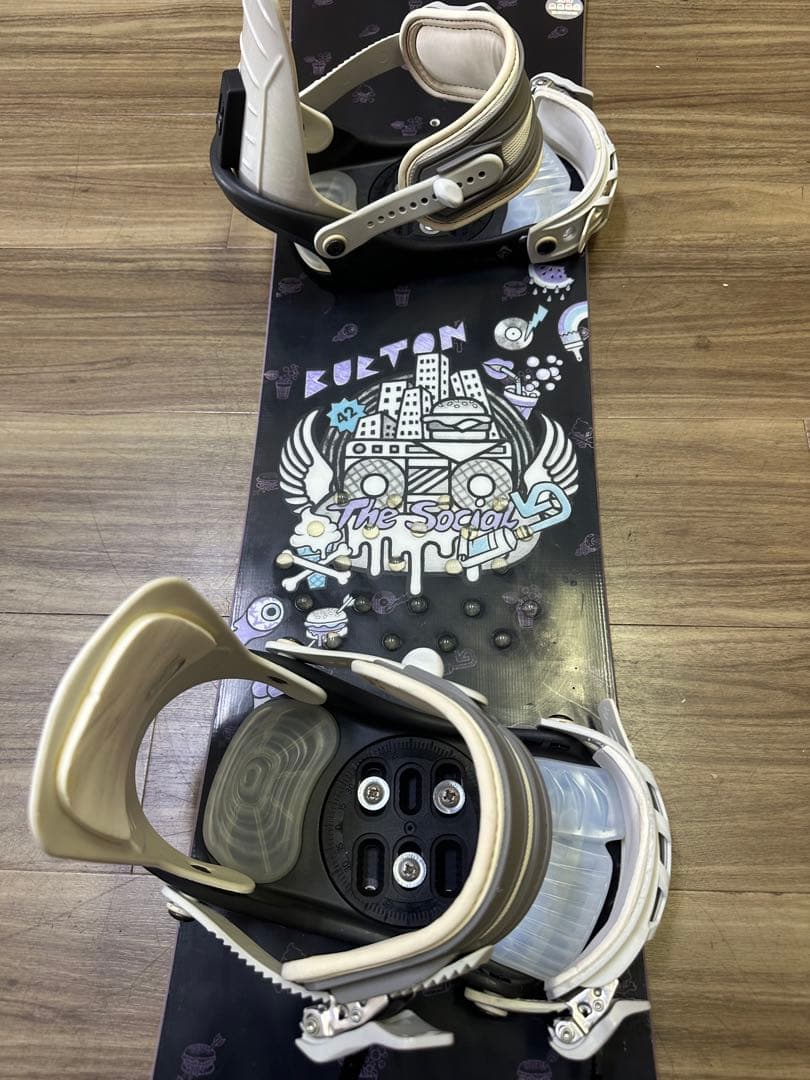 スノーボード Burton 142cmビンディングSALOMON size XS