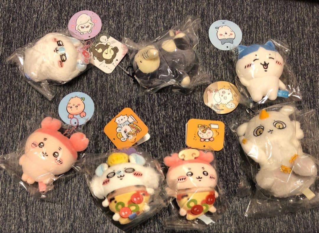 【最終お値下げ/定価未満】ちいかわ ぬいぐるみ マスコット 63点 まとめ売り