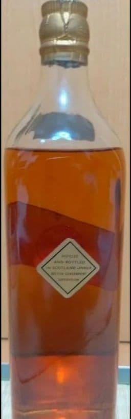 1960年代流通ティンキャップ ジョニーウォーカー・ブラック 760ml WJ7