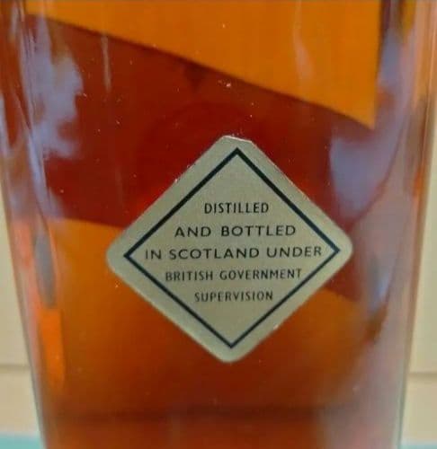 1960年代流通ティンキャップ ジョニーウォーカー・ブラック 760ml WJ7