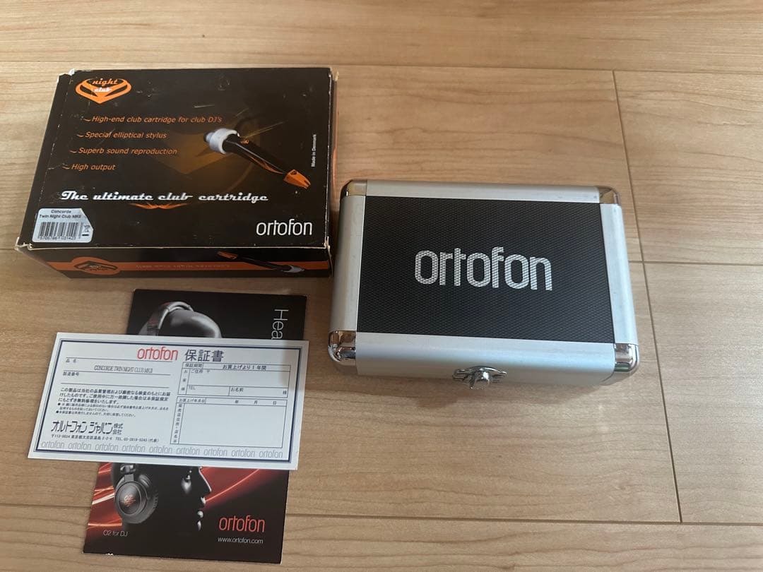 ほぼ新品　オルトフォン　night club MKⅡ 2個セット　ナイトクラブ
