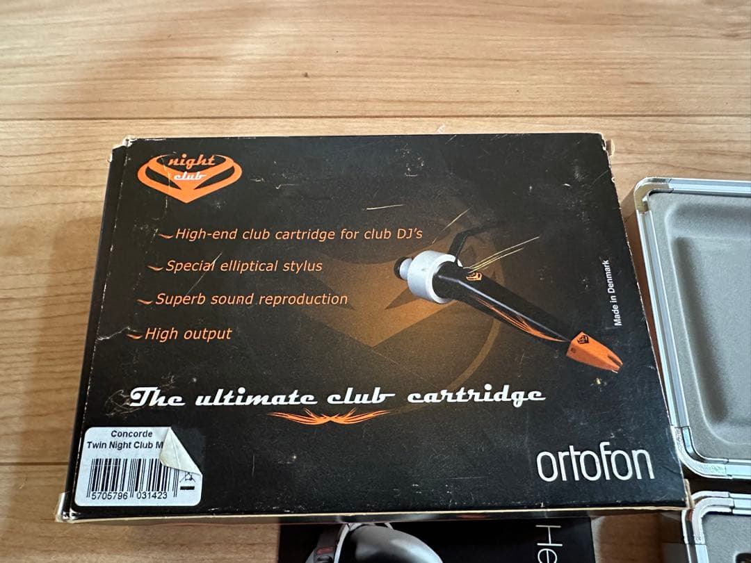 ほぼ新品　オルトフォン　night club MKⅡ 2個セット　ナイトクラブ
