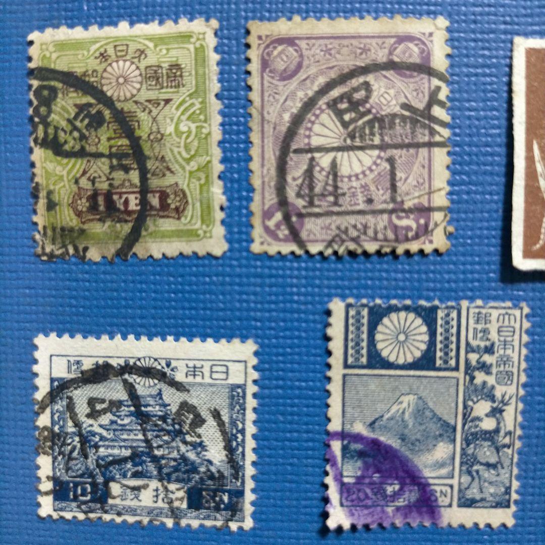 2998 銭位切手 1900年前後 小判 大正 等銭位レア古切手使用済29枚