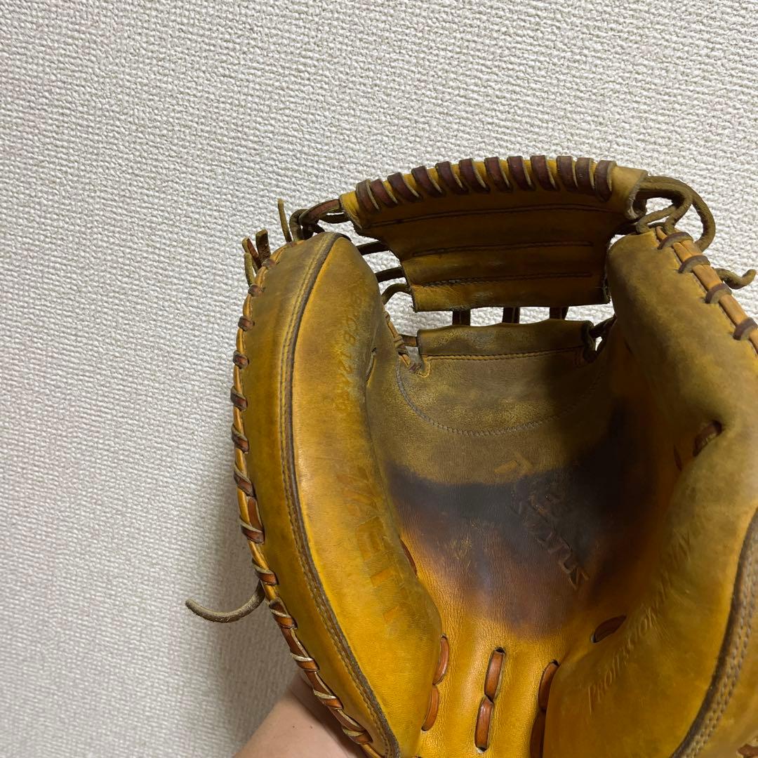 硬式用イエローグローブ