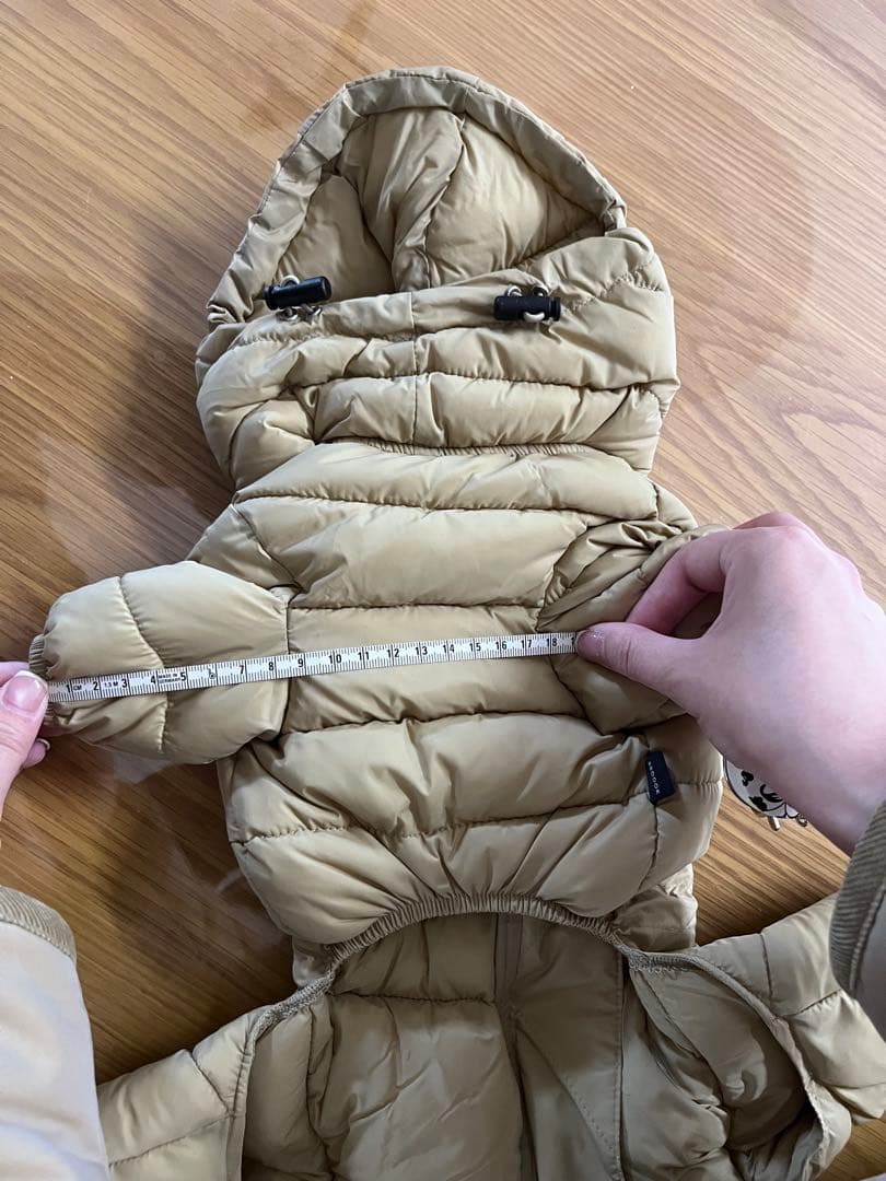 SSOOOK グースフィール ダウンカバーオール2 男女兼用 ドッグウェア