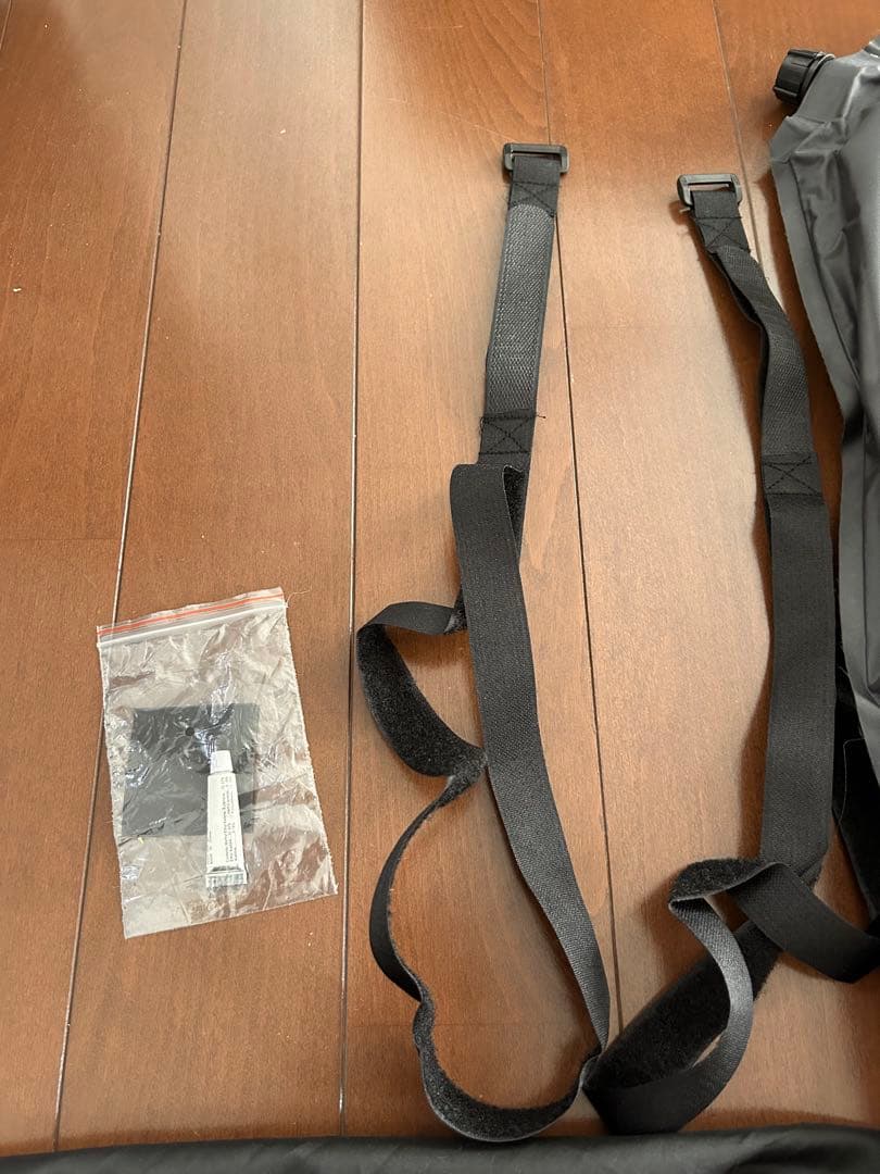 【美品】クイックキャンプ インフレーターマット セミダブル 車中泊 グレー