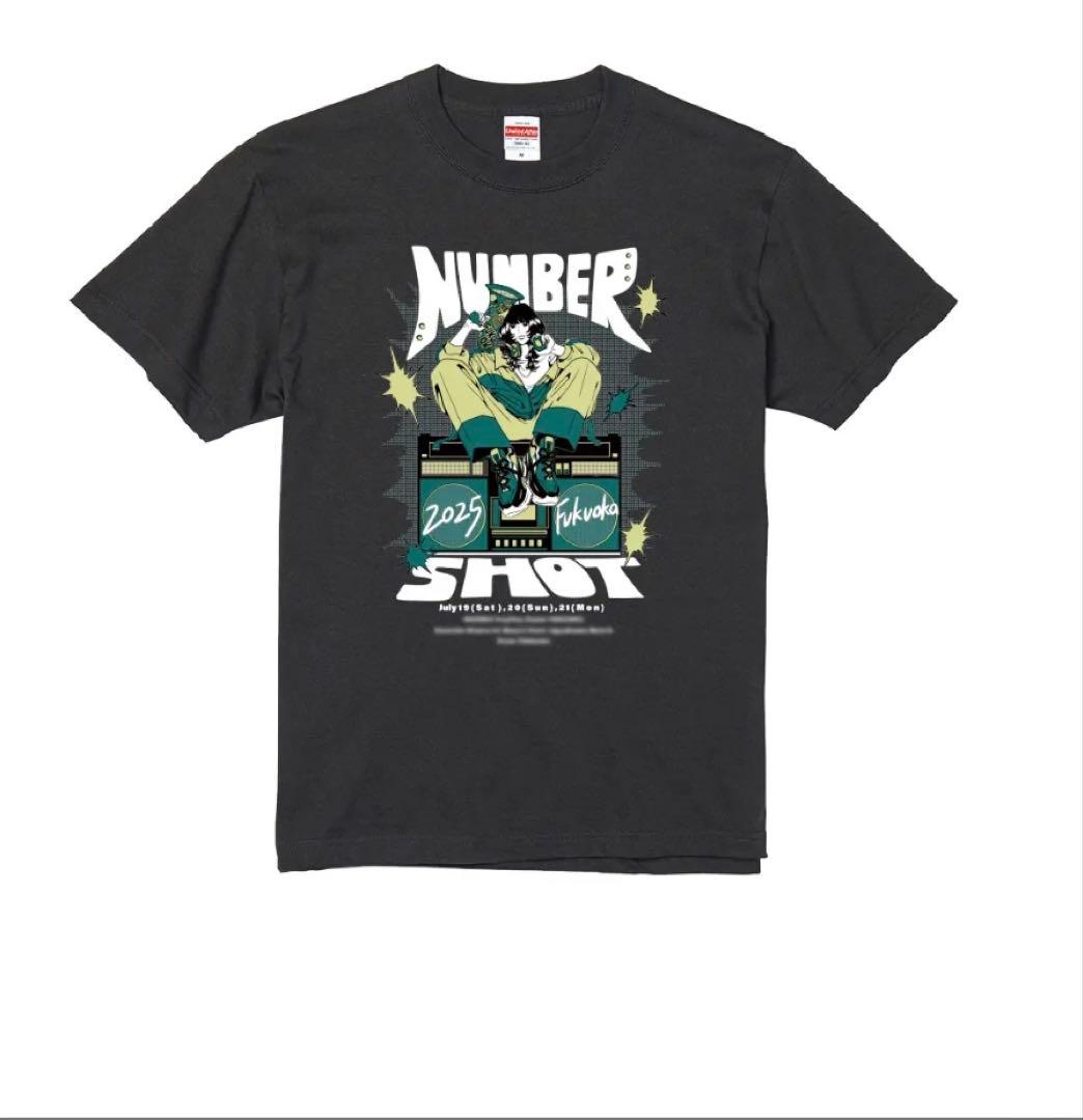 NUMBER SHOT2025 イベントTシャツ