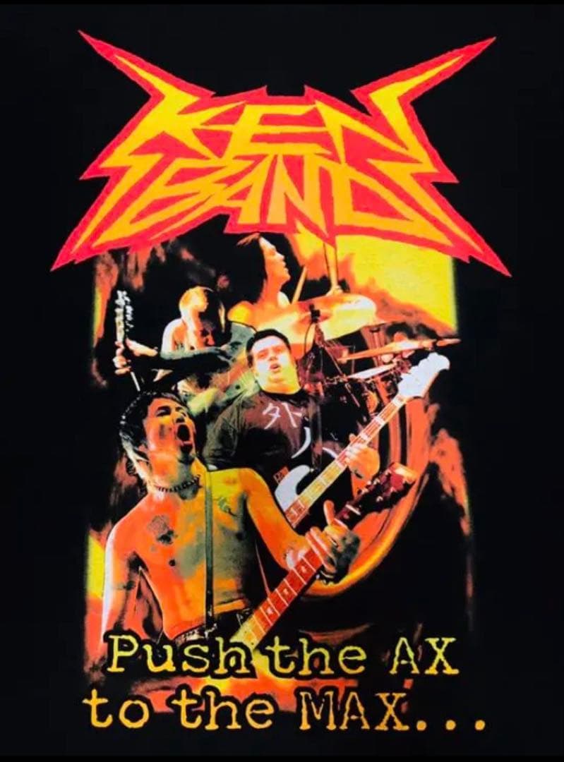 新品 KEN YOKOYAMA 横山 健『Push the AX』TシャツL