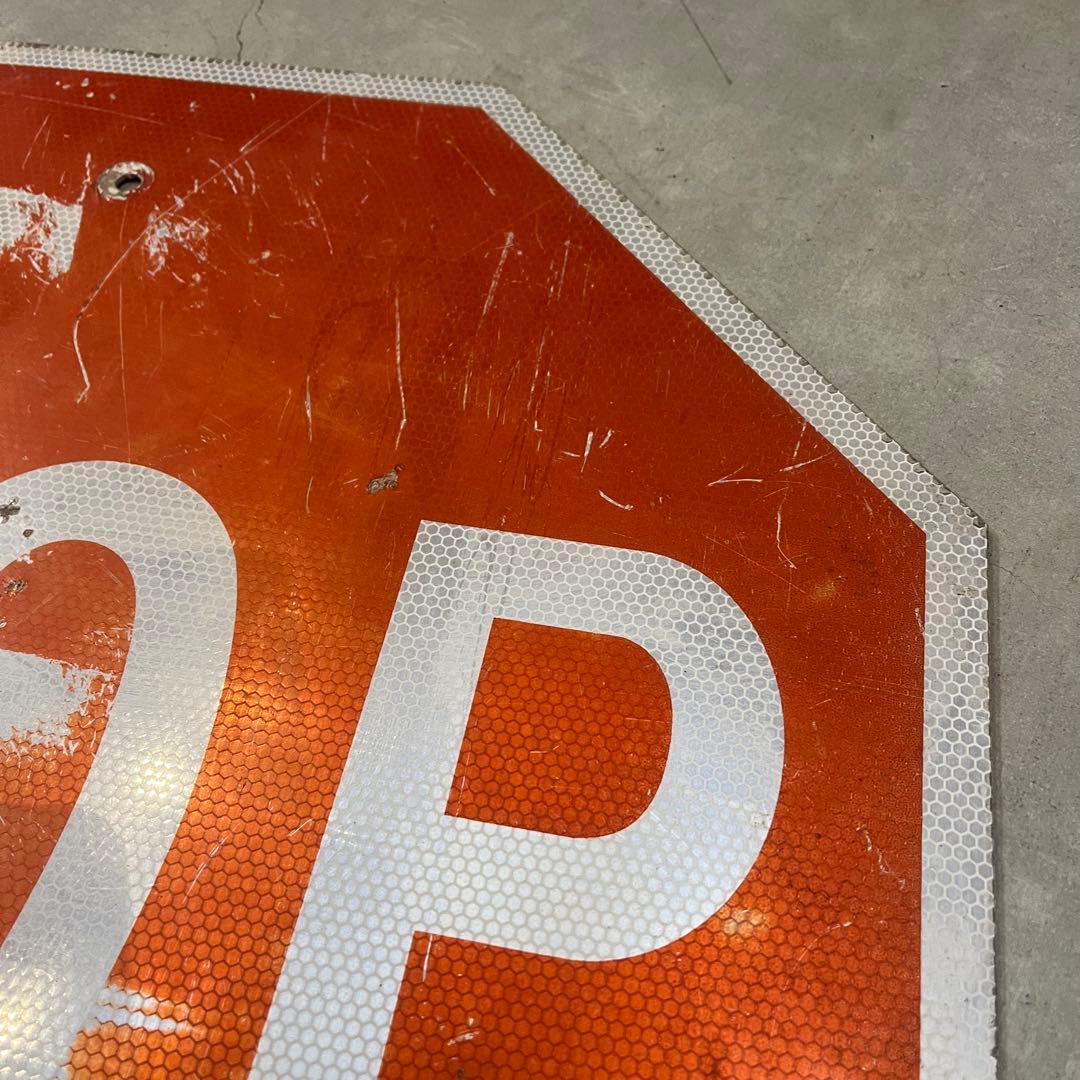 STOP Sign ロードサイン アメリカ ビンテージ ディスプレイ ガレージ