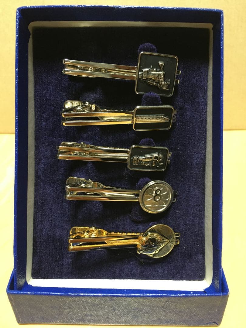 ネクタイピン　新幹線開業記念(岡山－博多)