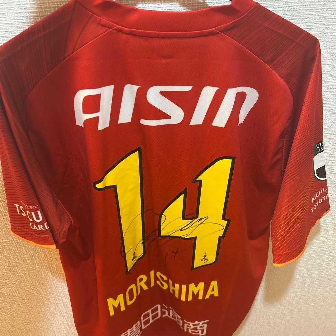 AISIN サッカー ユニフォーム 14 MORISHIMA