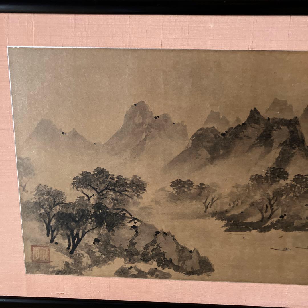 日本画　水墨画