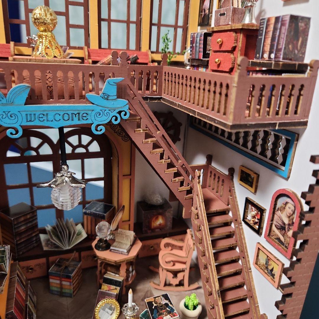 ミニチュアドールハウス　書店　本屋【完成品】