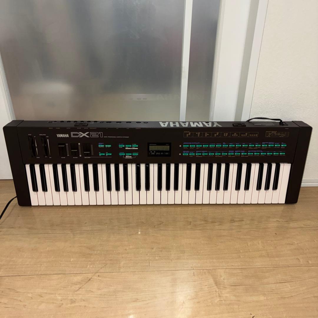 動作品　YAMAHA DX21 シンセサイザー　名機
