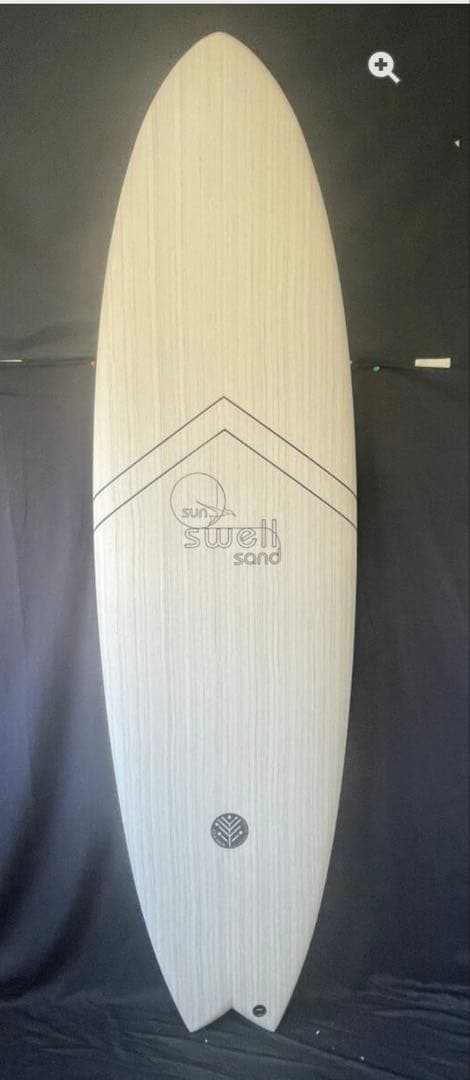 新品ウッドミッドツインフィッシュ6,10 ALOHA ミッドレングス