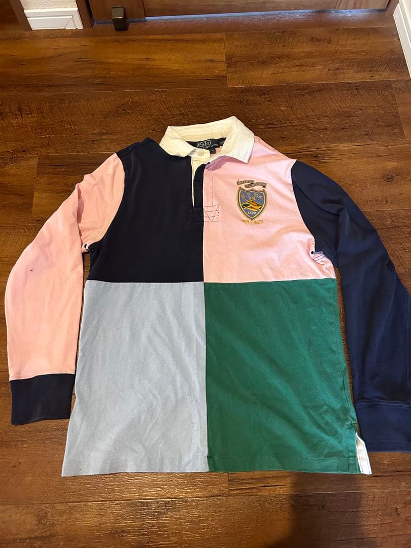 Polo by Ralph Laurenラガーシャツ M クレイジー パターン
