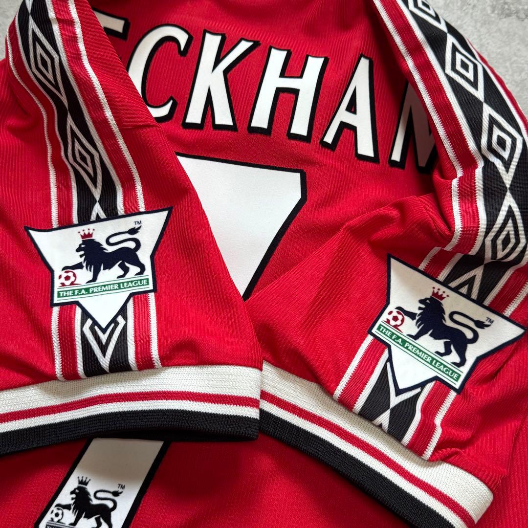 マンチェスターユナイテッド 98/99 #7 ベッカム ユニフォーム