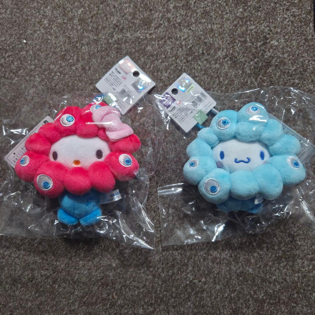 サンリオ キティ シナモロール ミャクミャク 大阪関西万博 なりきりぬいぐるみ