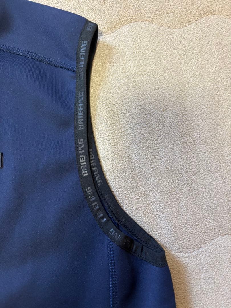 BRIEFINGブリーフィングゴルフストレッチ 3Dロゴベスト　極美品