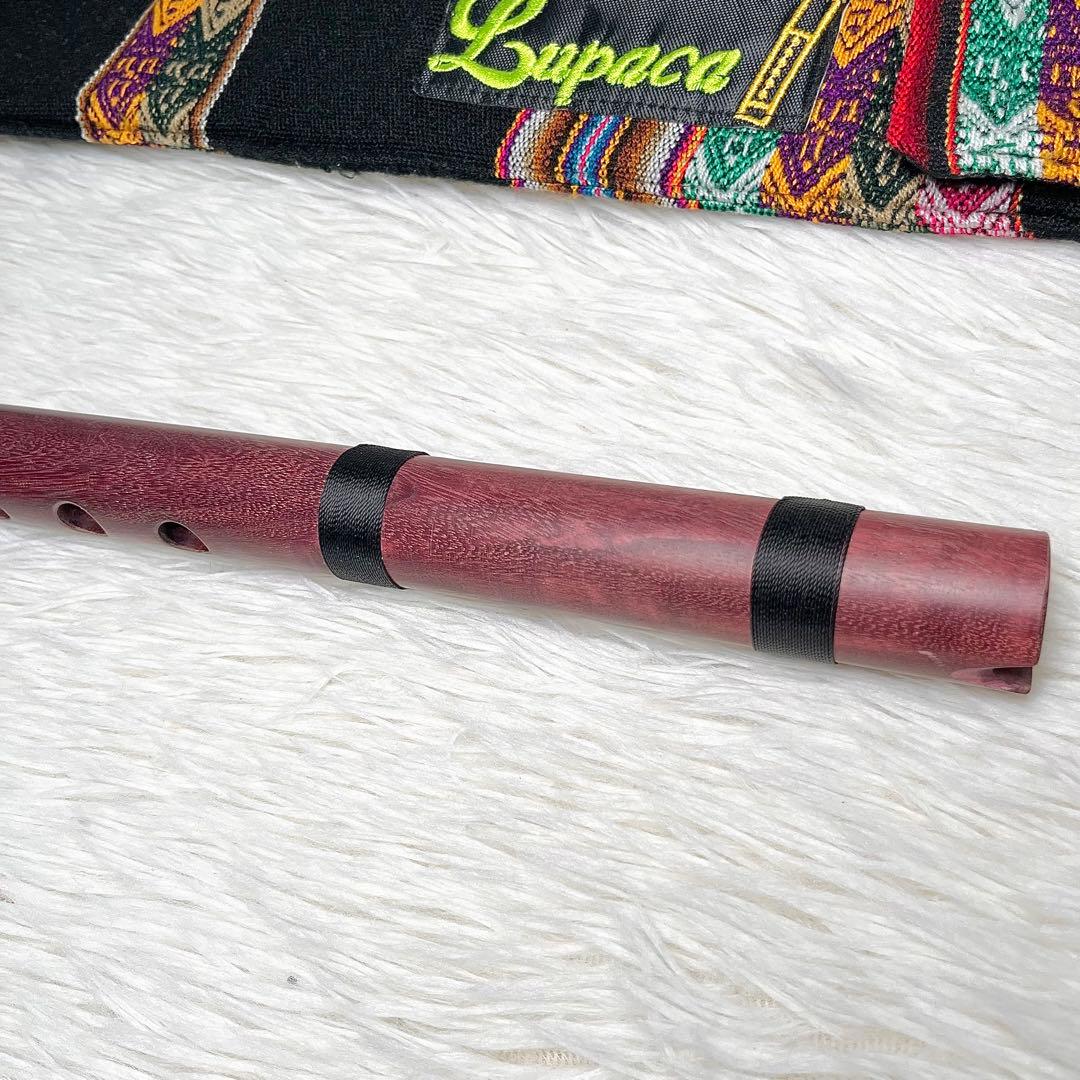 【美品】LUPACA ルパカ プロ用ケーナ G管 ワヤカン木 ケース付