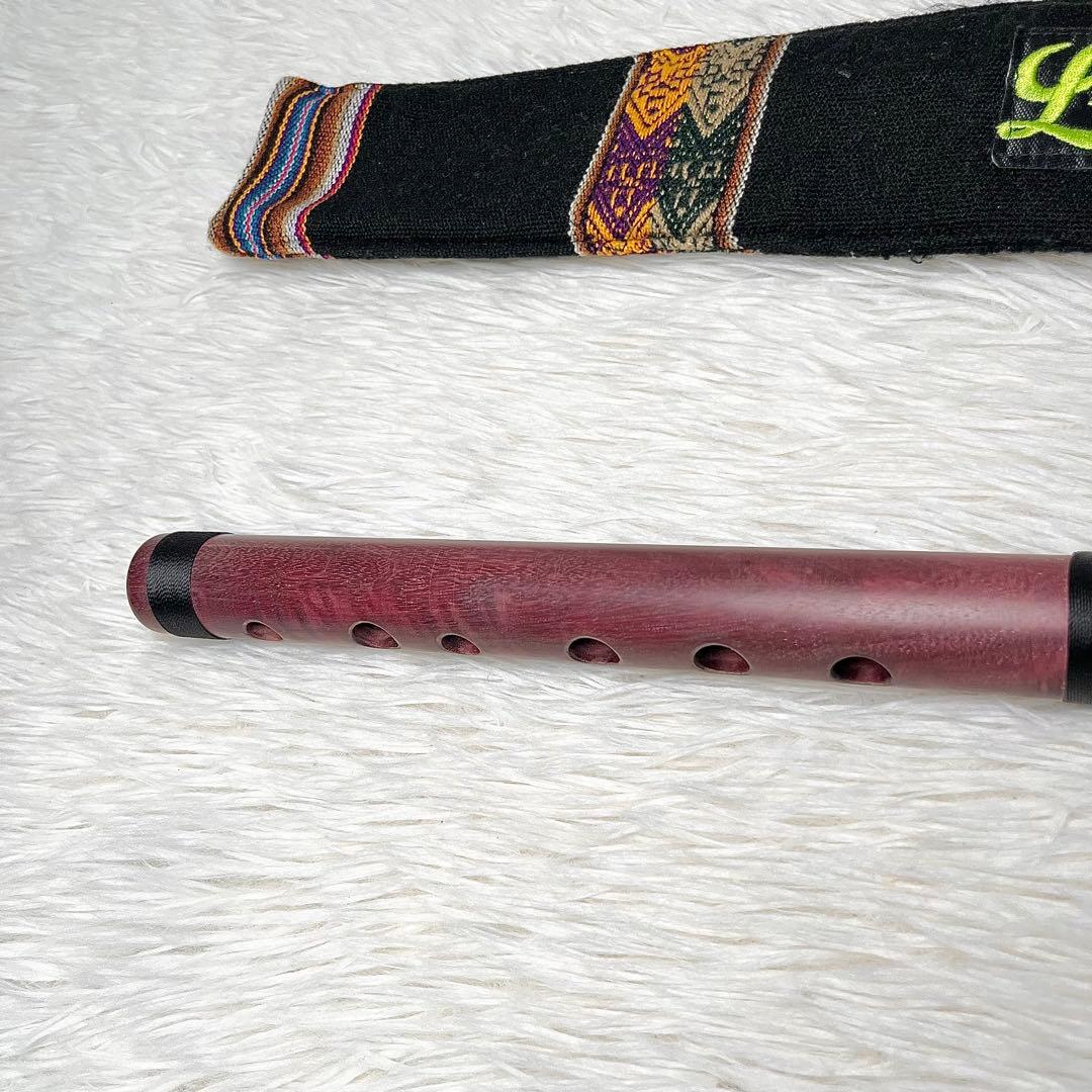 【美品】LUPACA ルパカ プロ用ケーナ G管 ワヤカン木 ケース付