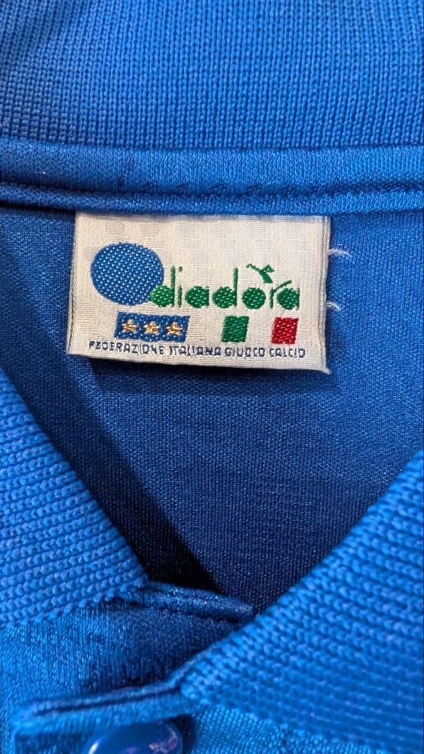 DIADORA ディアドラ イタリア代表 長袖ユニフォーム L 94年 正規品