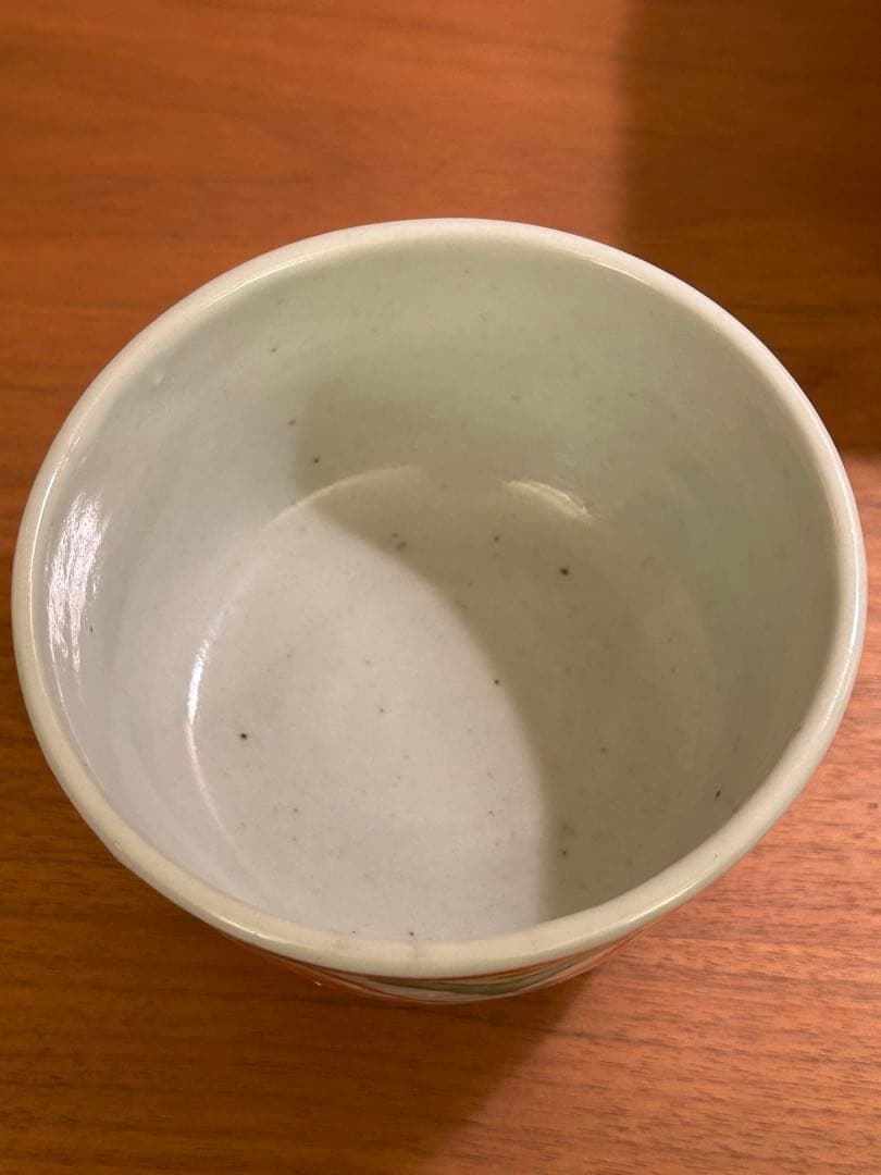 貴重 須田菁華 色絵 茶碗 検 九谷焼 茶道 検 魯山人