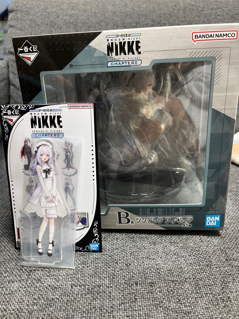 一番くじ勝利の女神NIKKE ニケ　B賞 シンデレラフィギュア アクスタ付き