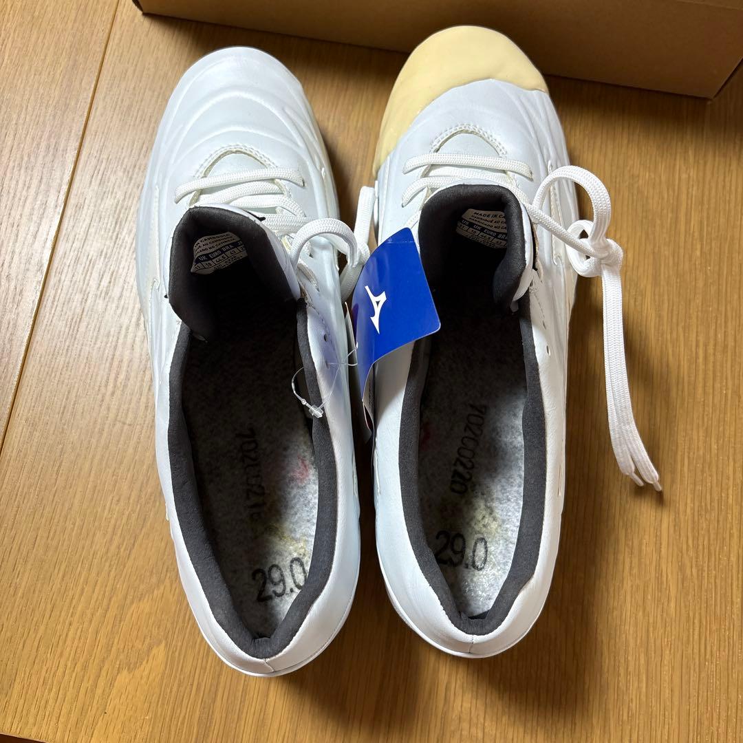 スミレ Mizuno ホワイト スパイク 箱付き