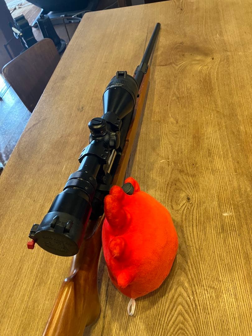 スナイパーライフル 木製ストック スコープ付き