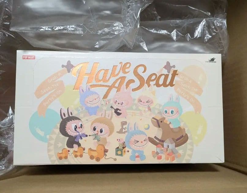 POP MART Have A Seat ぬいぐるみシリーズ アソート