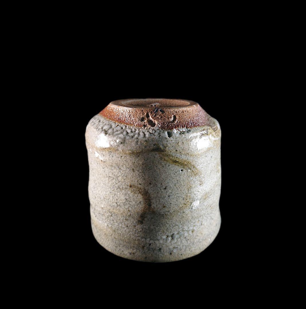 唐津焼 丸田宗彦 絵唐津ぐい呑 共箱、共布、栞、全揃い #ぐい呑 #ぐい呑み