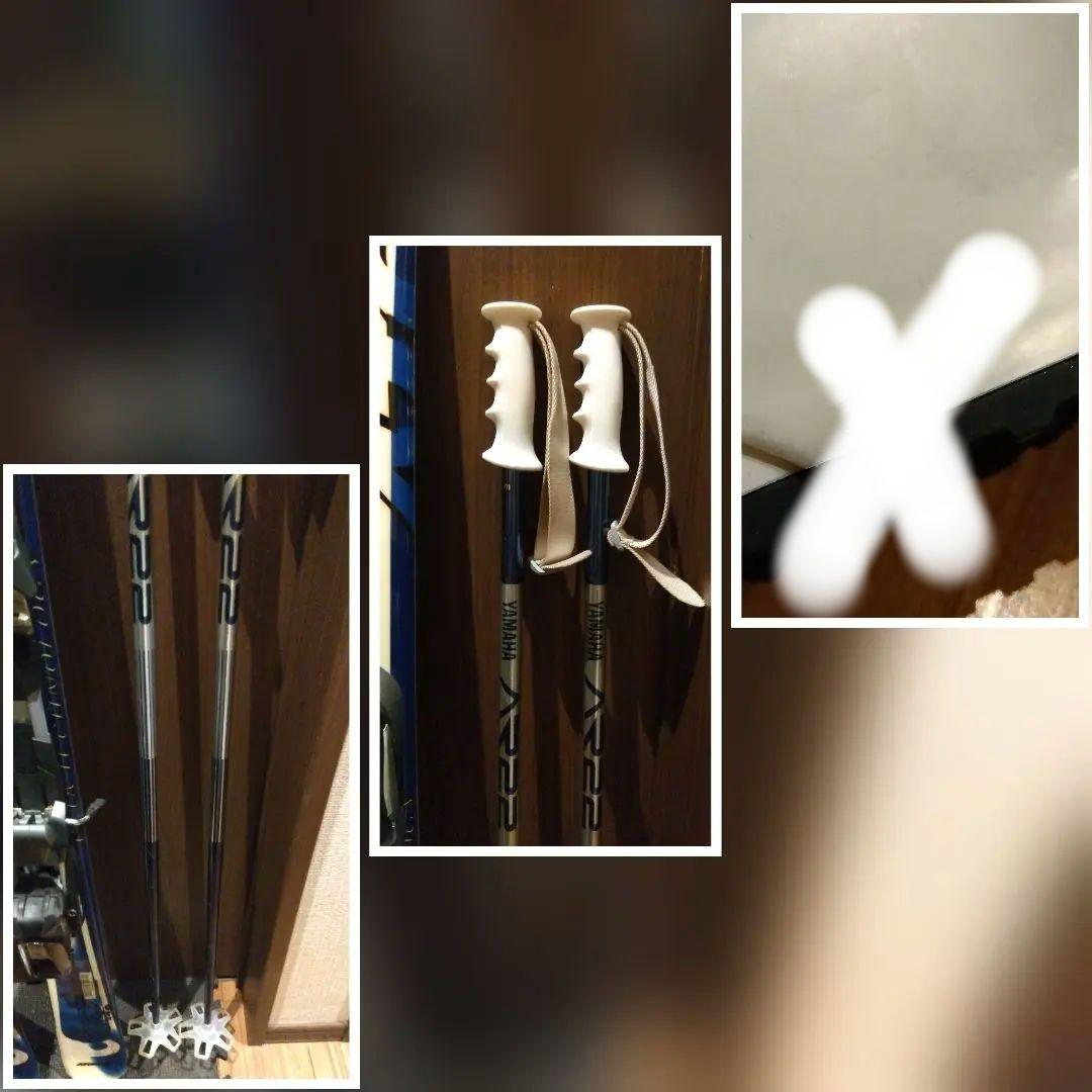 【うとさ様売却品】ATOMIC 男女兼用 スキーセット メンテ・WAX済✔