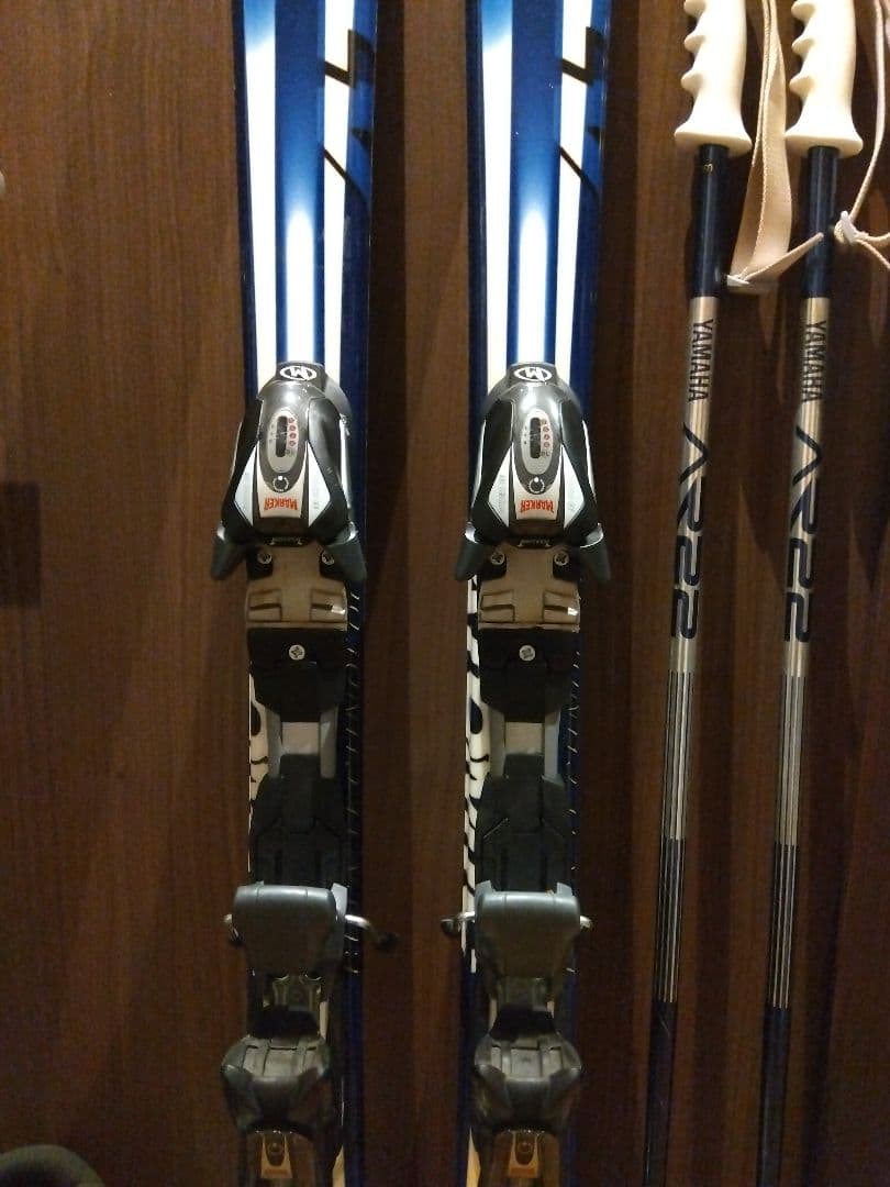 【うとさ様売却品】ATOMIC 男女兼用 スキーセット メンテ・WAX済✔