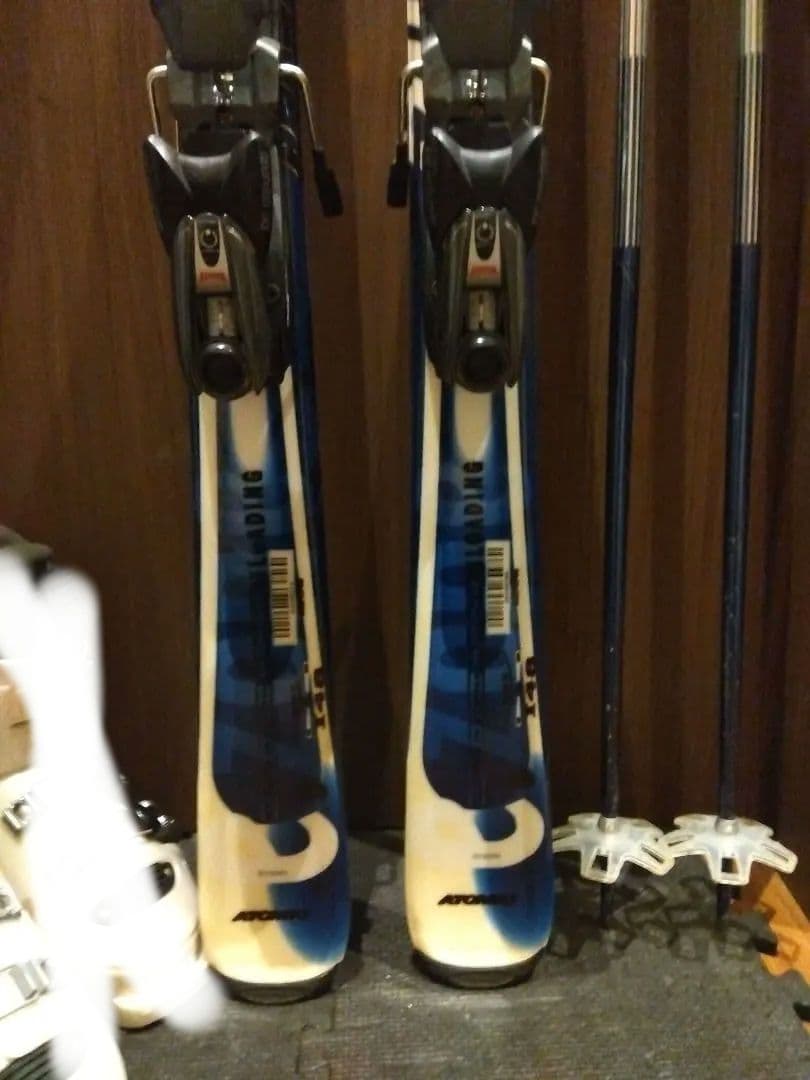 【うとさ様売却品】ATOMIC 男女兼用 スキーセット メンテ・WAX済✔