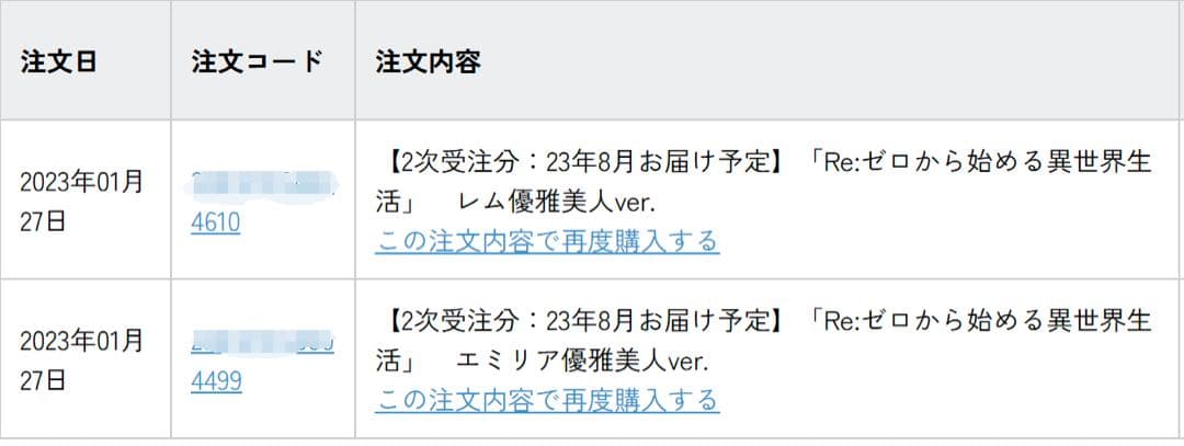 「Re:ゼロから始める異世界生活」　エミリア優雅美人ver.
