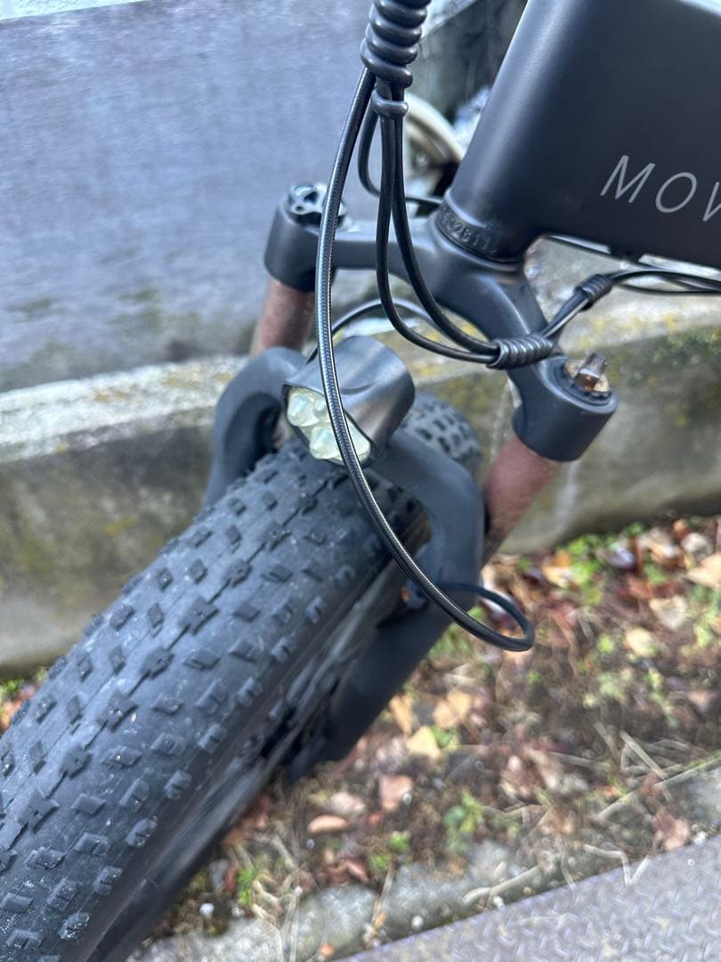 Ebike MOVE X 折りたたみ 電動バイク ファットタイヤ　オプション付き