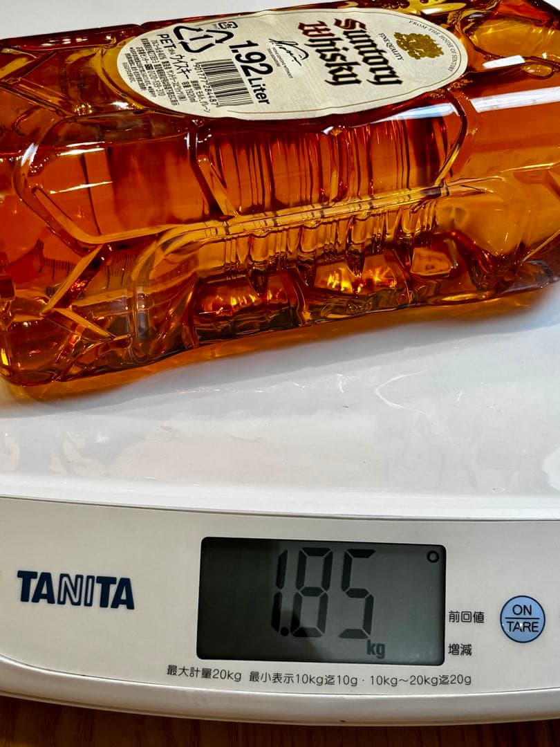 白角 希少終売 サントリーウイスキー 1.92リットル 4本セット